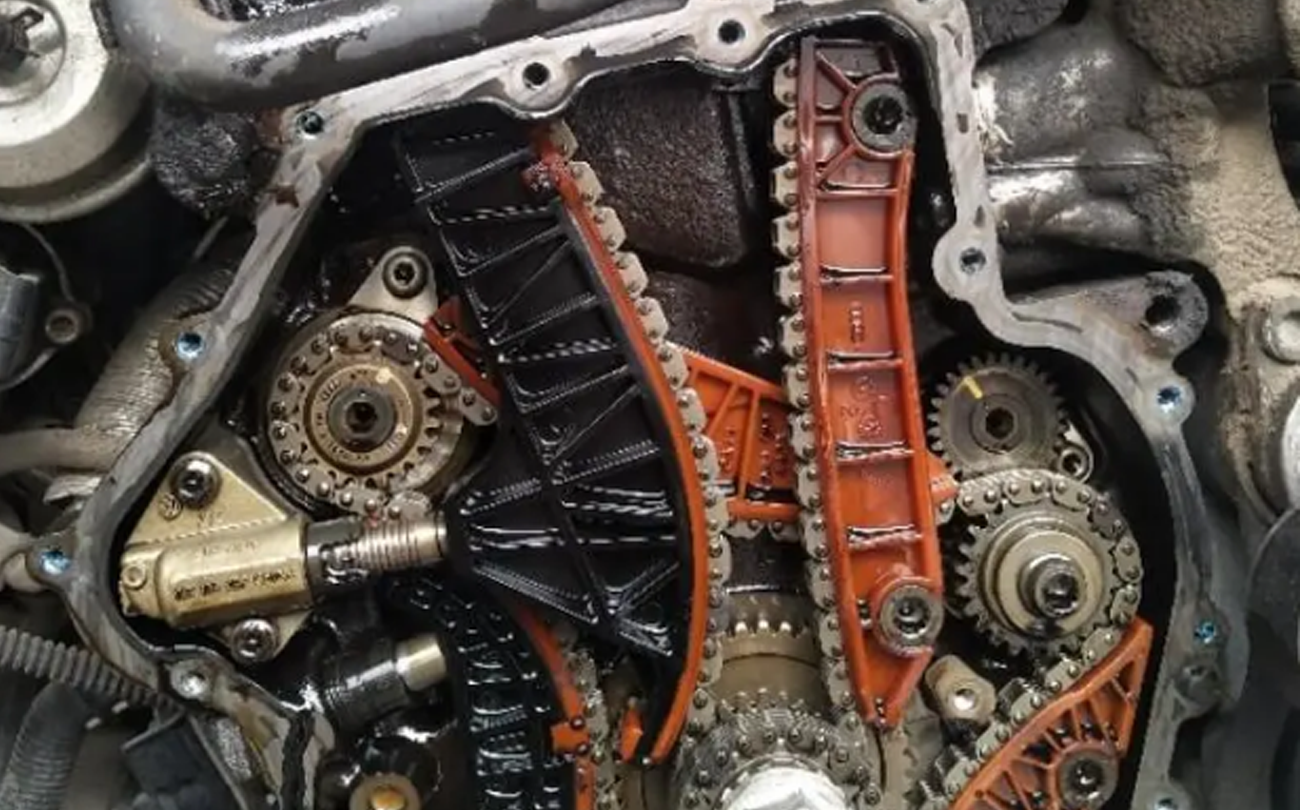 Si la chaîne de synchronisation n'est pas remplacée, il est très susceptible de provoquer une refonte du moteur.