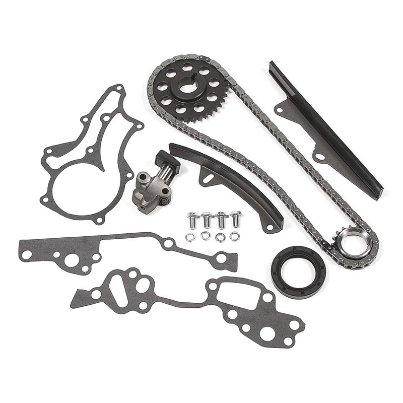 Kit de chaîne de distribution robuste (avec 2 guides métalliques) pour Toyota 2.4 85-95 22R 22RE